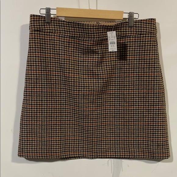 J. Crew Dresses & Skirts - NWT J. Crew Houndstooth Patterned Skirt